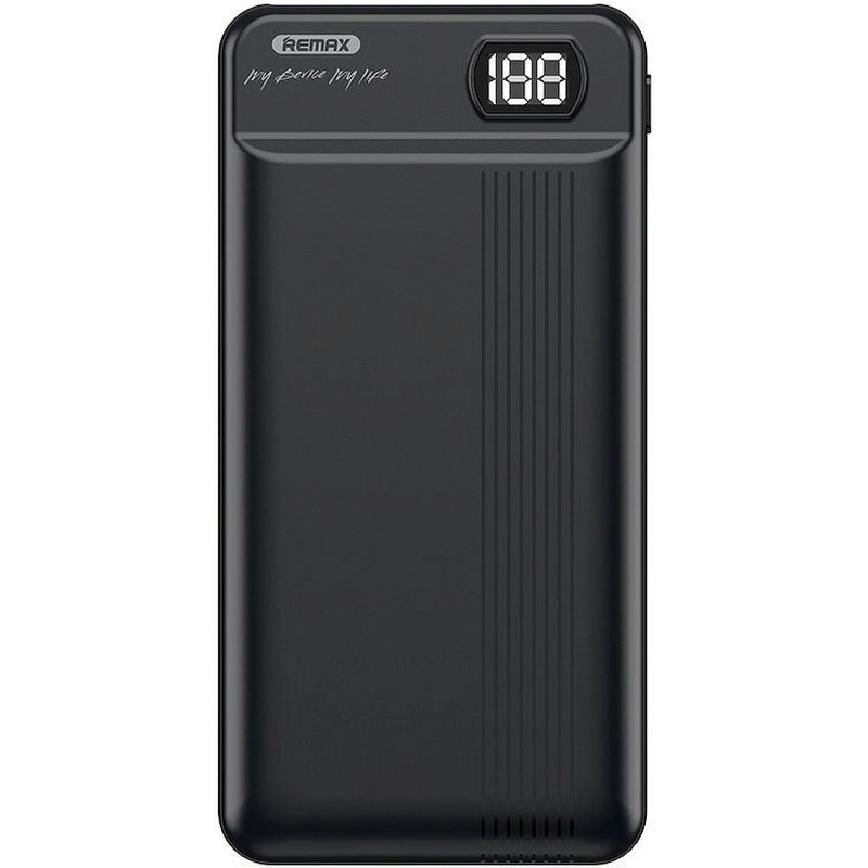 REMAX Powerbank Remax RPP-106 20.000mAh - Μαύρο