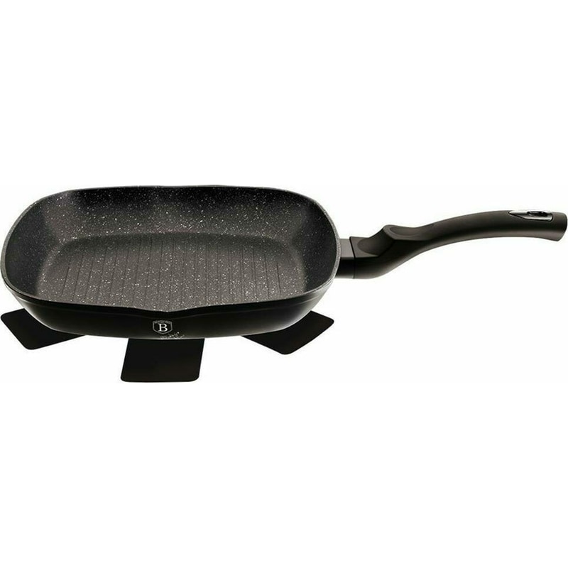 Τηγάνι BERLINGER HAUS BH-1846 28 cm Μαύρο/Ασημί BERLINGER HAUS