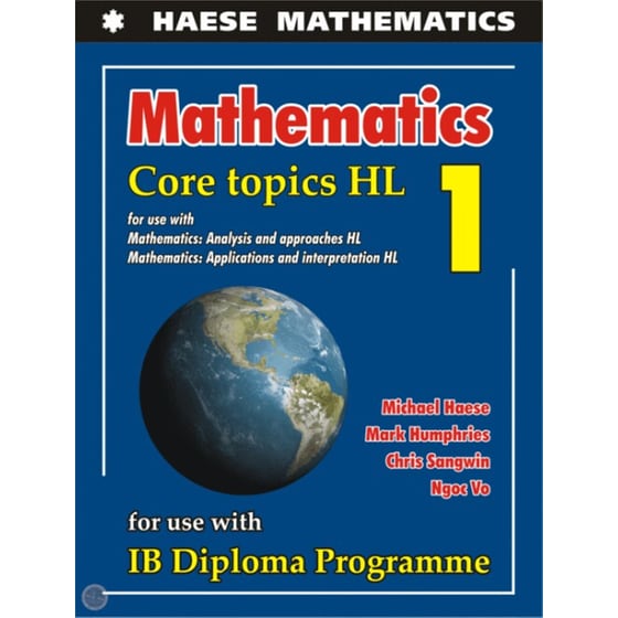IB Mathematics Core Topics HL image 0