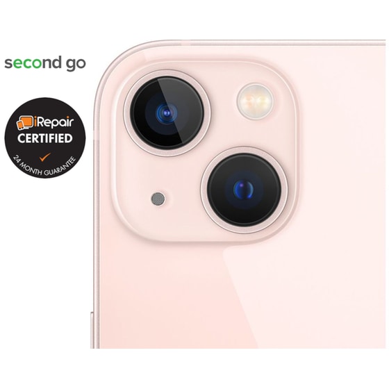 Μεταχειρισμένο Apple iPhone 13 128GB Pink second go Certified by iRepair image 3