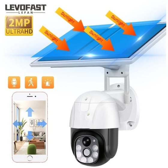 Wifi Solar Dom Camera Ultrahd Jk06-vc9-wifi image 7