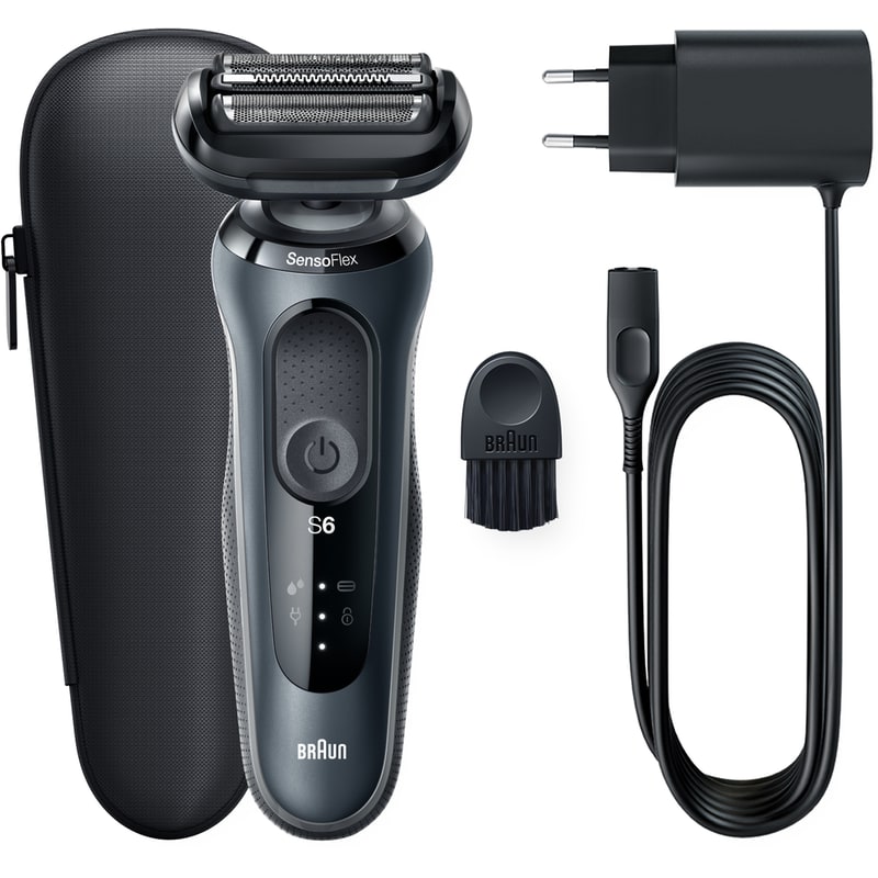 BRAUN Ξυριστική Μηχανή BRAUN Series 6 61-N1000s Μαύρο