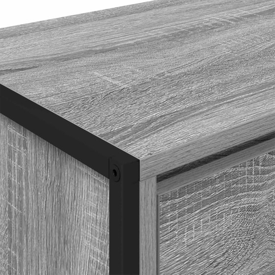 Έπιπλο Τηλεόρασης VidaXL 100 x 36 x 49,5 cm - Γκρι Sonoma image 8