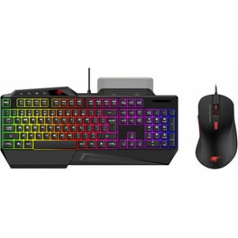 Havit KB852CM Set Σετ Gaming Πληκτρολόγιο με RGB φωτισμό & Ποντίκι (US)