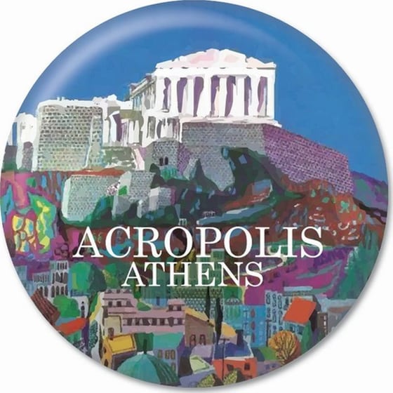 Μαγνήτης GNF THINKOFGREECE Ακρόπολη 5.9 cm image 0