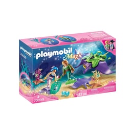 PLAYMOBIL® Magic Συλλέκτες Μαργαριταριών με Γιγάντιο Σαλάχι Μάντα (70099)