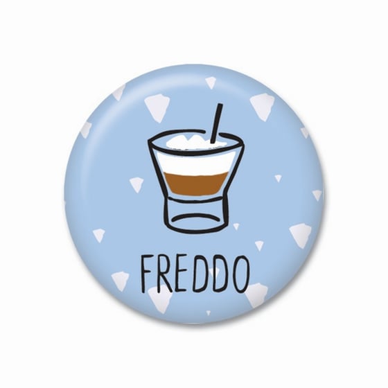 Μαγνητάκι GNF Thinkofme Small Greek Freddo - Μπλε image 0