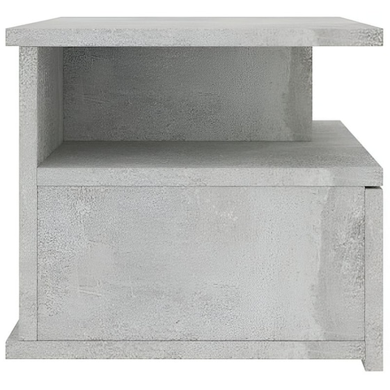Κομοδίνο Vidaxl Κρεμαστό Από Μοριοσανίδα 40x31x27 cm - Γκρι Σκυροδέματος image 3