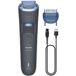 Κουρευτική Μηχανή PHILIPS BT3617/15 Επαναφορτιζόμενη Μαύρο Μπλέ