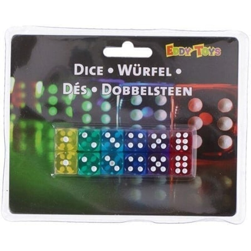 Ζαρια Σετ10 1,2×1,2cm Ποικιλια Eddy Toys