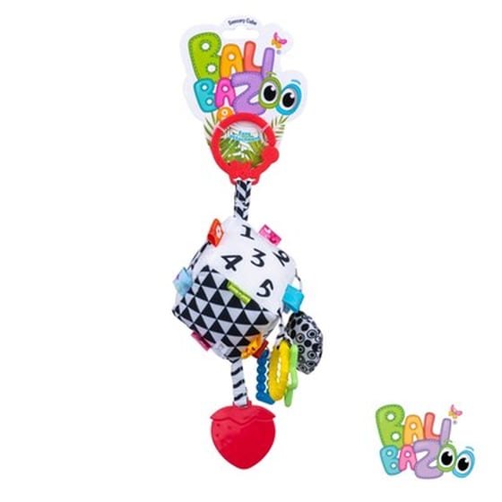 Balibazoo Βρεφικό Κρεμαστό Παιχνίδι Sensory Cube image 3