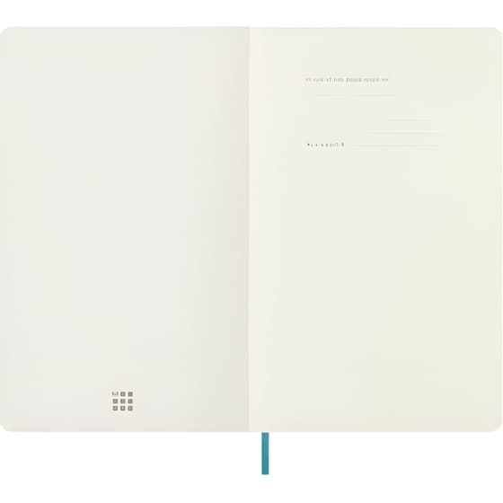 Σημειωματάριο Moleskine Classic Plain Γαλάζιο Large (1 Τεμάχιο) image 1