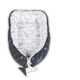Tuttolina Βρεφικη Φωλια 2 Οψεων -marble Black-white Tuk19-μβw