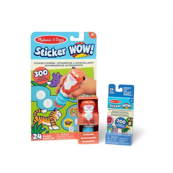 Sticker Stamper Melissa & Doug με Βιβλίο Δραστηριοτήτων - Τυχαία Επιλογή (1 Τεμάχιο) image 4