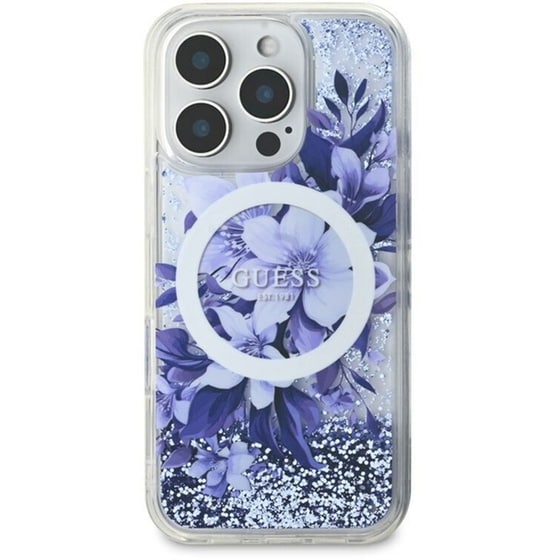 Θήκη Apple iPhone 16 Guess liquid - Μωβ image 2