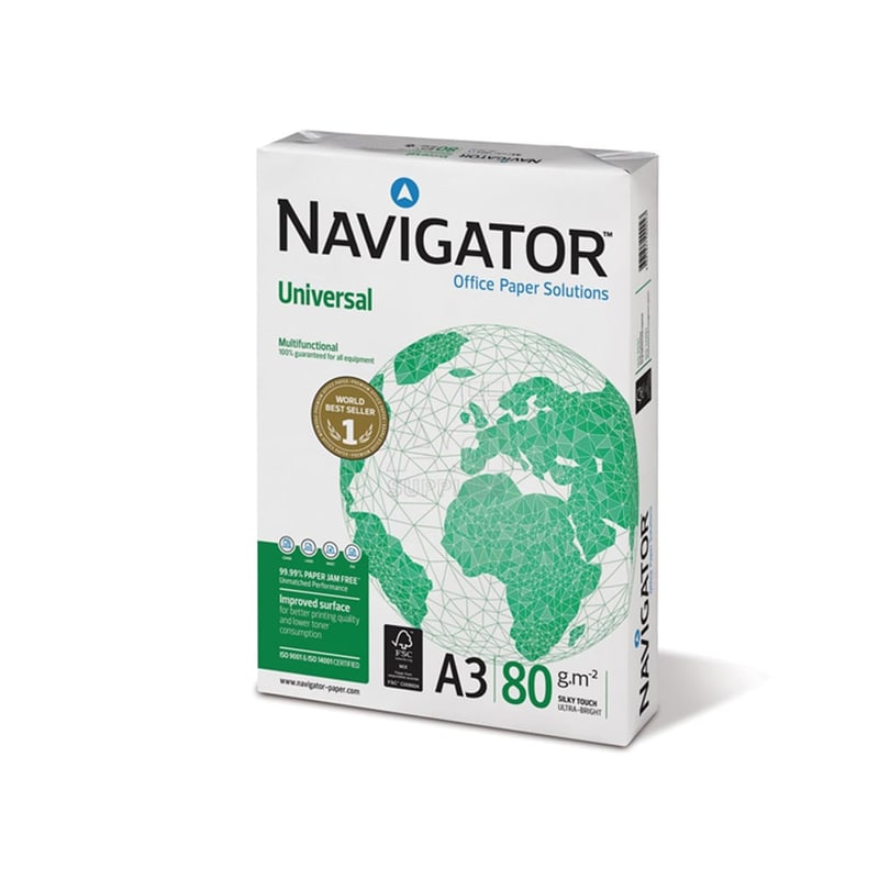 NAVIGATOR Navigator Χαρτί εκτύπωσης A3 80gr 500 φύλλα