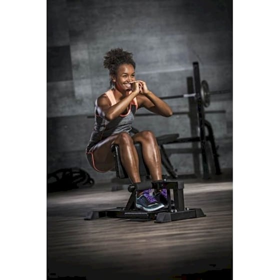Ρυθμιζόμενος Πάγκος Γυμναστικής Sissy Squat GorillaSports G576 101.1x37.4x55.7cm - Μαύρο image 9