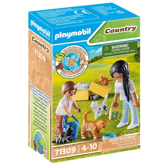 PLAYMOBIL® Country Οικογένεια με γατούλες (71309) image 0