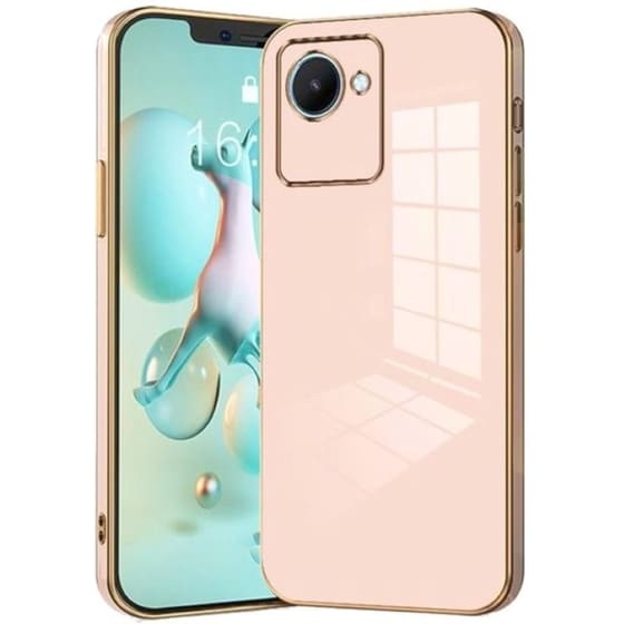 Θήκη Realme C30 - Bodycell Gold Plated - Pink image 0