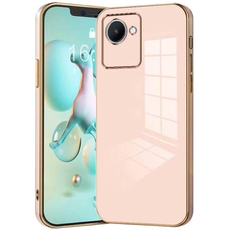 Θήκη Realme C30 - Bodycell Gold Plated - Pink