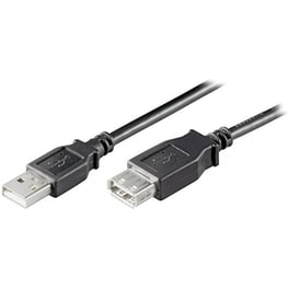 0231 ΚΑΛΩΔΙΟ USB A ΑΡΣ.-USB A 2.0 ΘΗΛ 0.