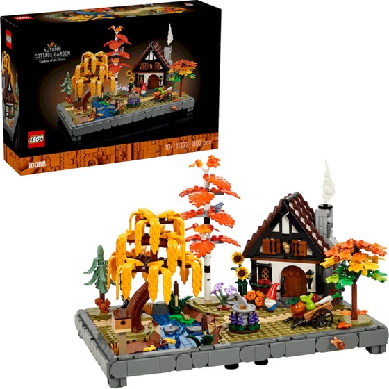 LEGO® Icons Autumn Cottage Garden (11372) image 2