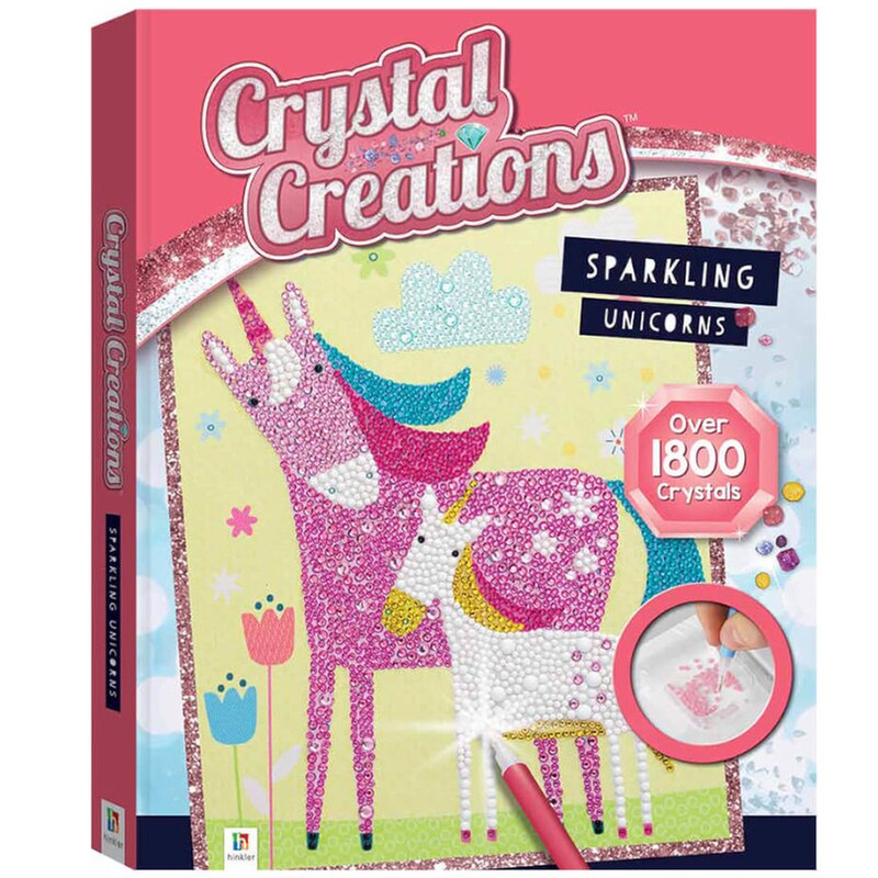 Crystal Creations Craft Kit Lion 8.350 Crystals By Hinkler Books