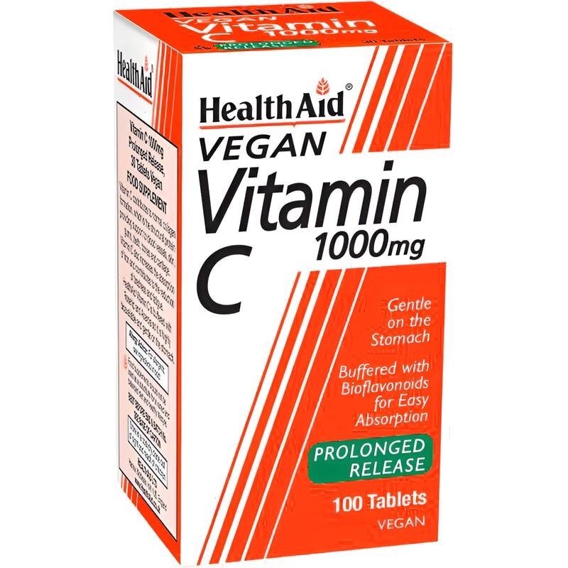 Health Aid Vitamin C 1000mg - 100 ταμπλέτες