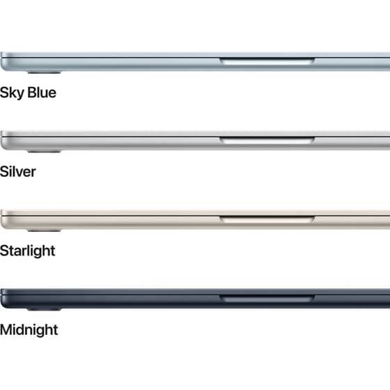Apple MacBook Air with M4 Chip 13.6"QHD (Apple M4/16GB/256GB SSD/MacOS) Midnight image 1