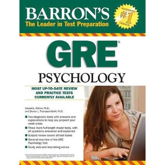 Barron's GRE Psychology, 7th Edition image 0