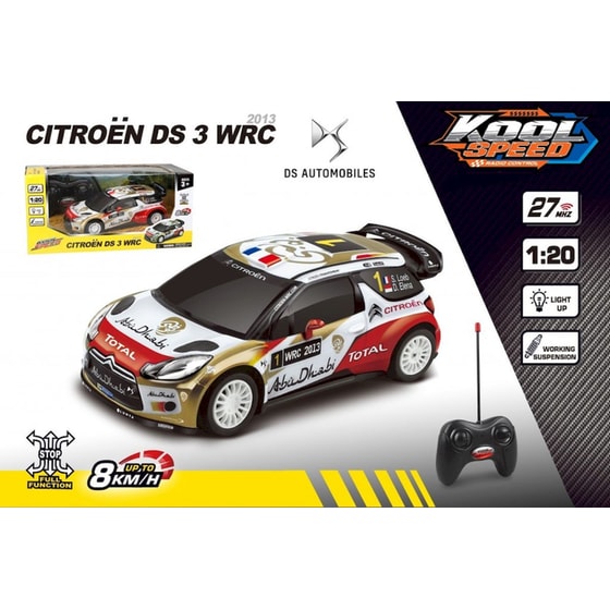 Τηλεκατευθυνόμενο Αυτοκίνητο Kool Speed Rally Official WRC Citroen DS 3 1:20 image 1