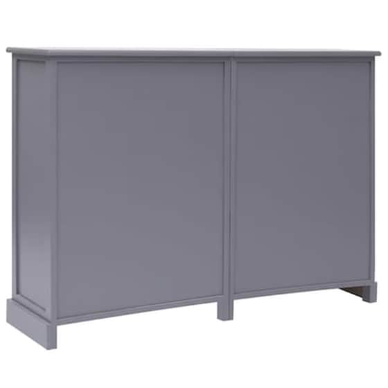 Vidaxl Μπουφές Με 10 Συρτάρια Γκρι 113 X 30 X 79 Εκ. Ξύλινος image 5