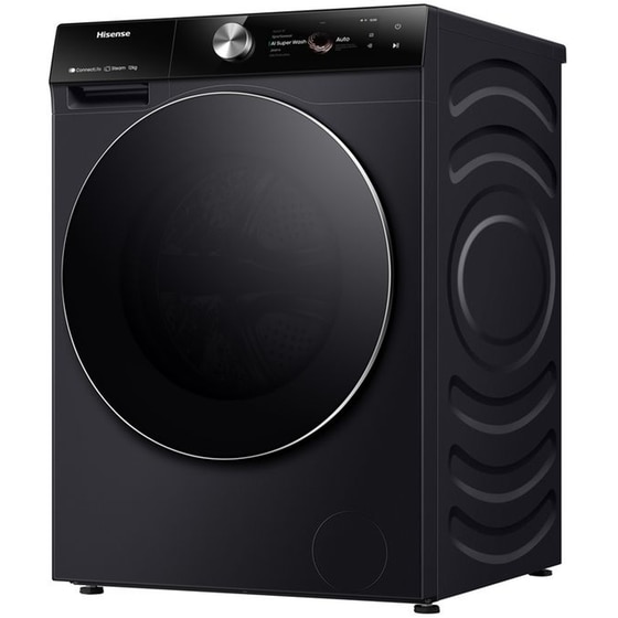 HISENSE WF7S1247BB 12 kg 1.400 Στροφές Μαύρο με WiFi Πλυντήριο ρούχων image 6