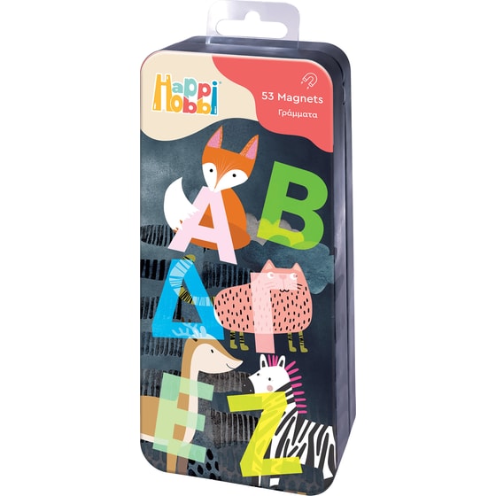 HappiHobbi Magnet Tin Γράμματα & Αριθμοί Εκπαιδευτικοί Χάρτινοι Μαγνήτες 1 Τμχ - Τυχαία Επιλογή Σχεδίου image 7