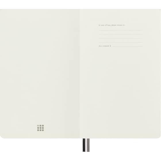 Σημειωματάριο Moleskine Καρέ Large Μαύρο (1 Τεμάχιο) image 1