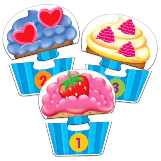 My First Match It! Αρίθμηση Cupcake image 1