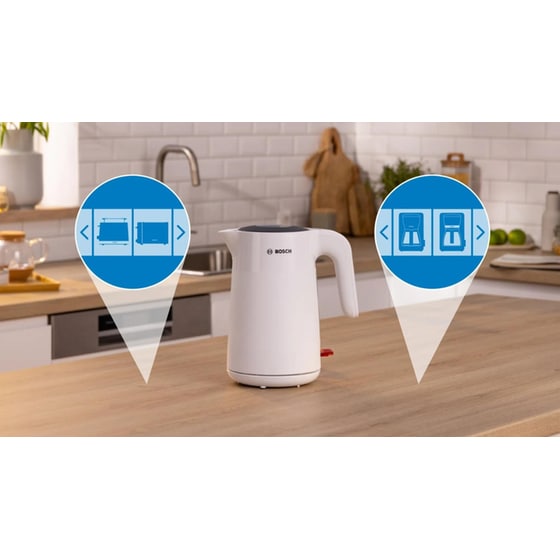 Βραστήρας BOSCH MyMoment TWK2M161 2400 W 1.7 L Λευκό image 1