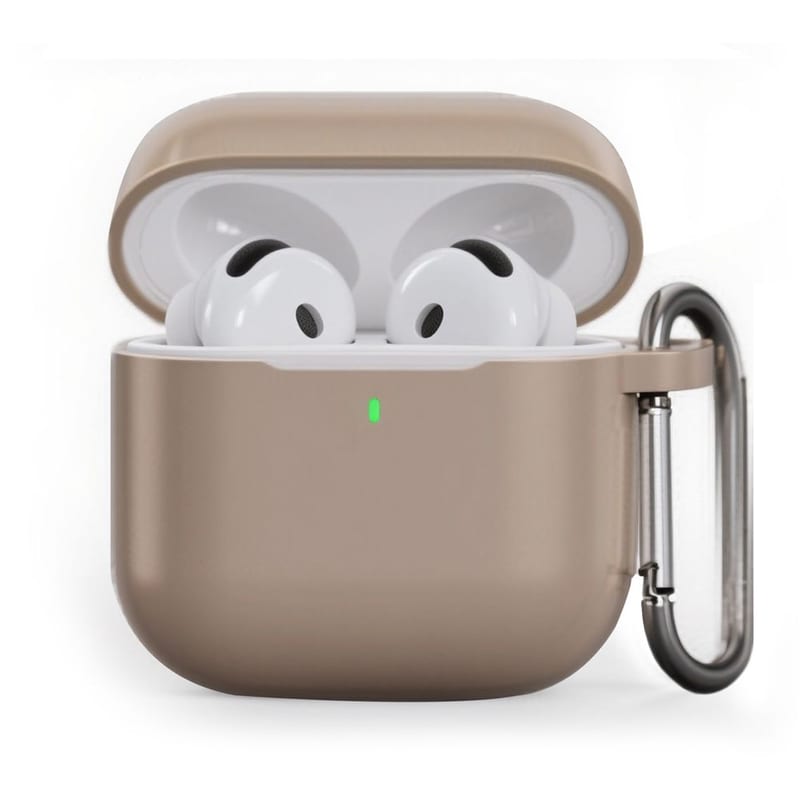 Θήκη Ακουστικών Tune Silicon για Apple AirPods 4 - Sand Powder