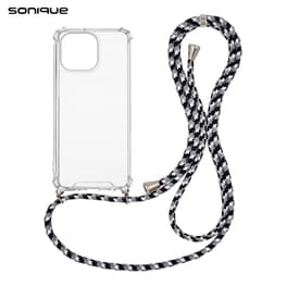 Θήκη Apple iPhone 14 Pro Max - Sonique Armor Clear - Rainbow Μαύρο