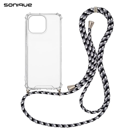 Θήκη Apple iPhone 14 Pro Max - Sonique Armor Clear - Rainbow Μαύρο image 0