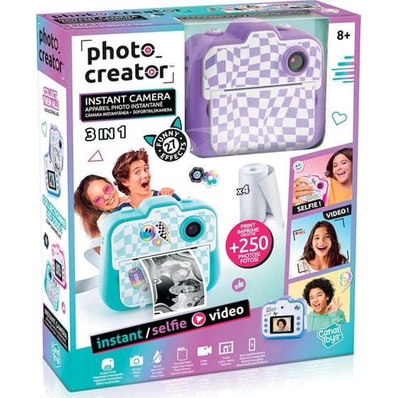 Photo Creator Φωτογραφική Μηχανή Instant Camera 12MP 4 Σχέδια - Τυχαία Επιλογή Σχεδίου image 3