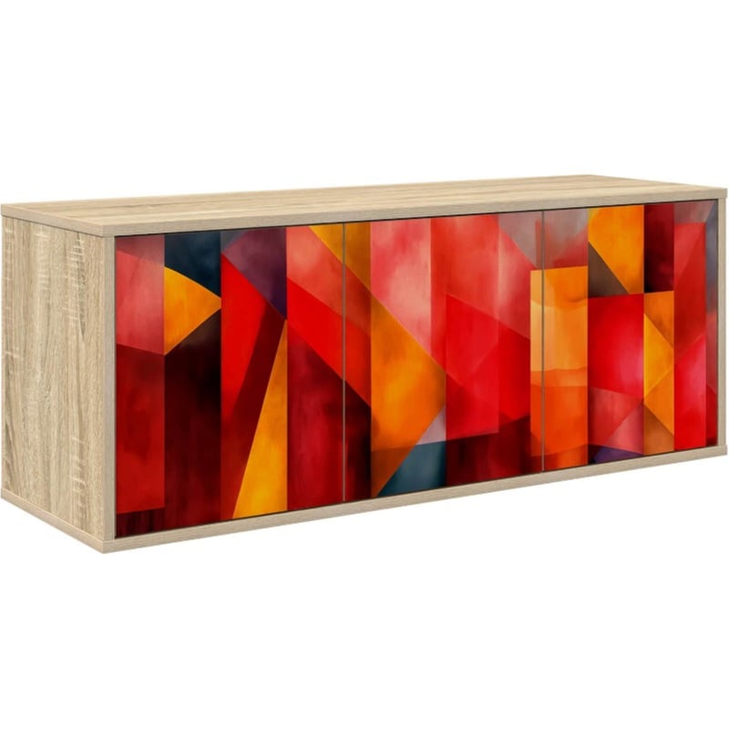 Έπιπλο Τηλεόρασης VidaXL HEESCH Επιτοίχιο 102 x 33 x 40 cm - Μαύρο