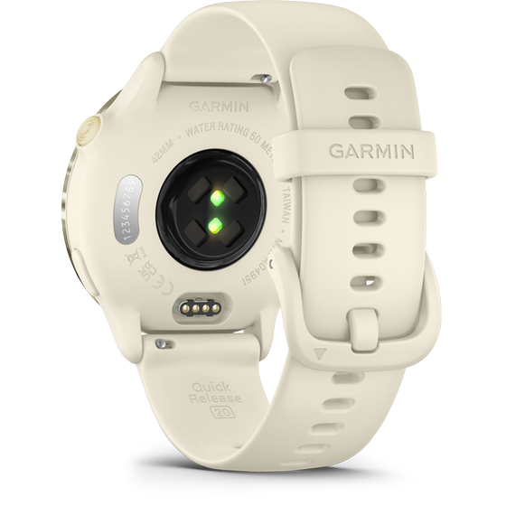 Smartwatch Garmin Vivoactive 6 42mm - Lunar Gold with Bone image 5
