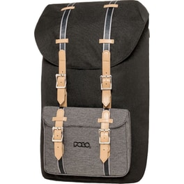 Σακίδιο Πλάτης Polo Επαγγελματικό Elmor Black/Grey (+δώρο Πορτοφολάκι Polo)