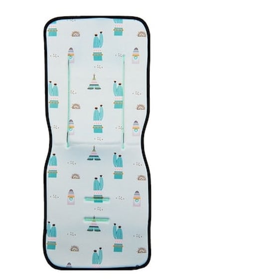 X-treme Baby Στρωμα Καροτσιου Monης Οψεως  37 X 80 Cm New Cactus Mint Με Aerofoam image 0