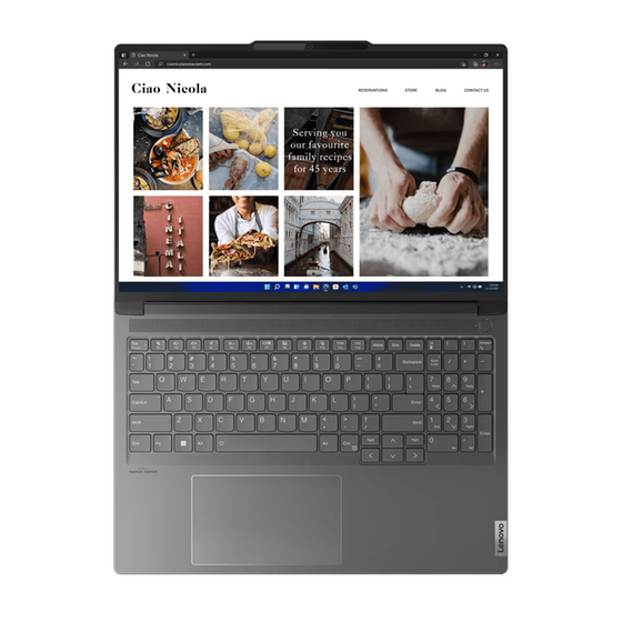 Lenovo ThinkBook 16p Gen5 16'' 3.2K IPS (Core i9-14900HX/32GB/1TB SSD/GeForce RTX 4060/Win11Pro) Laptop image 4