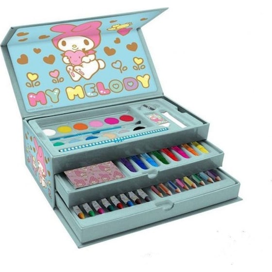 Βαλιτσάκι Σετ Ζωγραφικής Διακάκης My Melody 52 Τεμάχια image 1