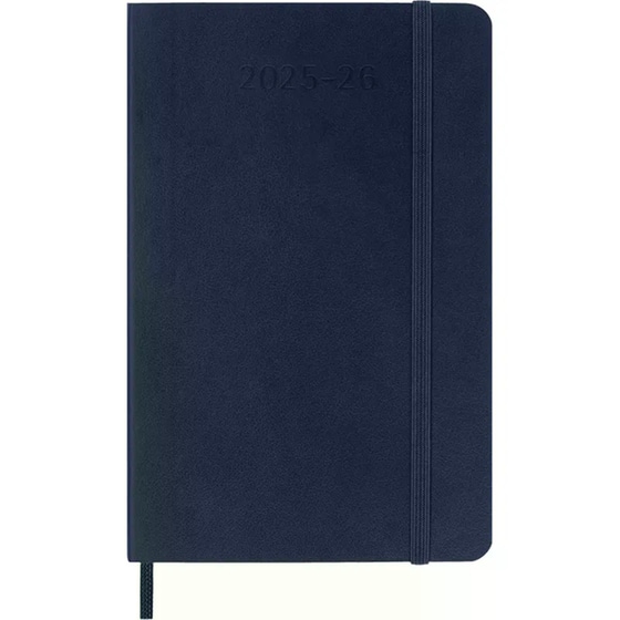 Ημερολόγιο Εβδομαδιαίο Moleskine 2025-2026 18Μ Pocket Saphire Blue Soft image 2