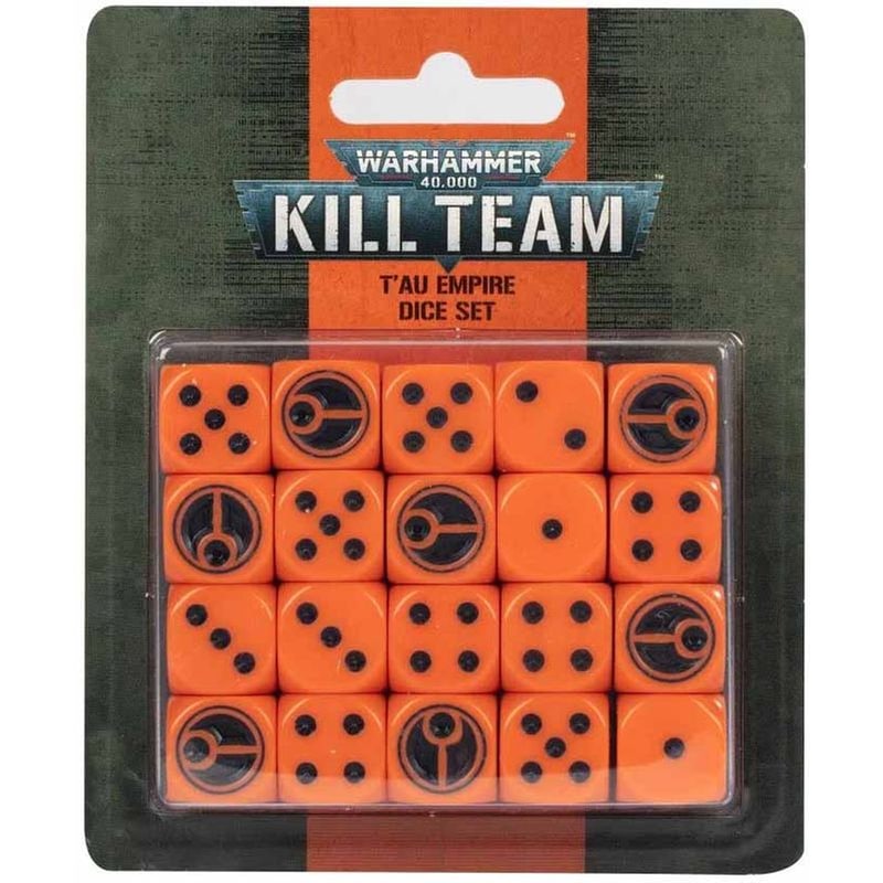GAMES WORKSHOP Kill Team: Tau Empire Dice Set Warhammer 40k GAMES WORKSHOP