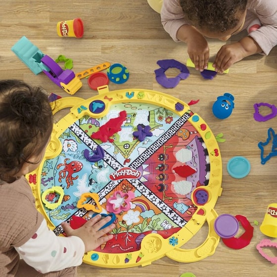 Hasbro Play-Doh Fold n Go Playmat 33x23x7cm (F9143) image 13
